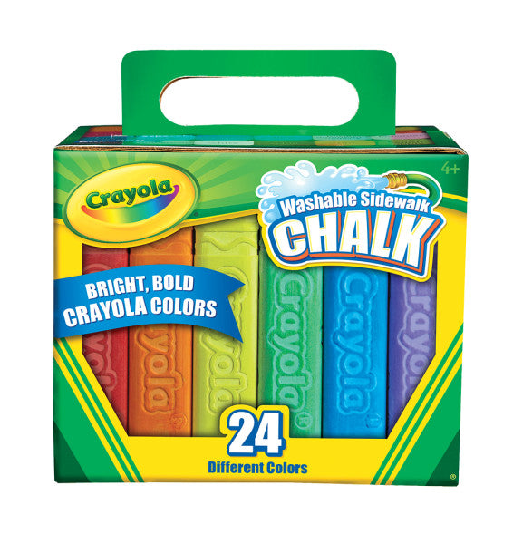 Crayola Washable Sidewalk Chalk - Odd Nodd Art Supply