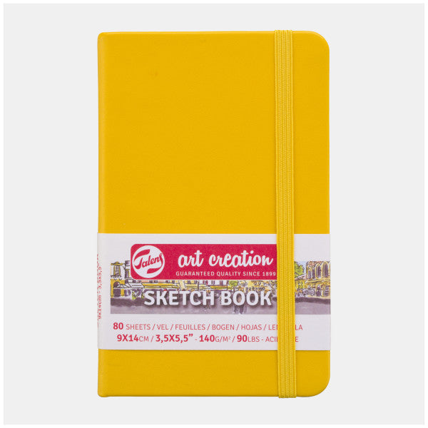 Yellow 3.5x5.5 Talens Art Creation Sketch Books - Odd Nodd Art Supply