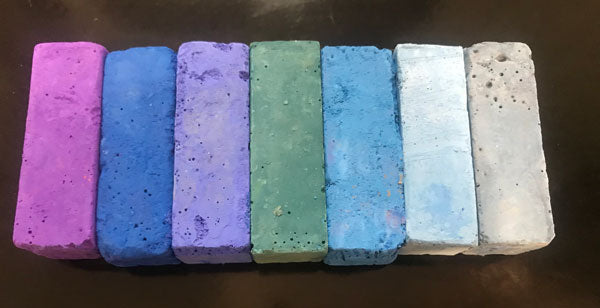 Blues 7 Pack Eternity Arts Sidewalk Pastel Chalk Sets - Odd Nodd Art Supply