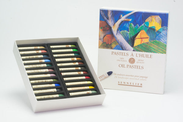 Sennelier Oil Pastel Sets 24 Landscape Set - Odd Nodd Art Supply