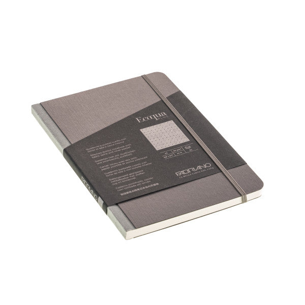 Grey A5 Ecoqua Plus Fabric-Bound Notebooks  - Odd Nodd Art Supply