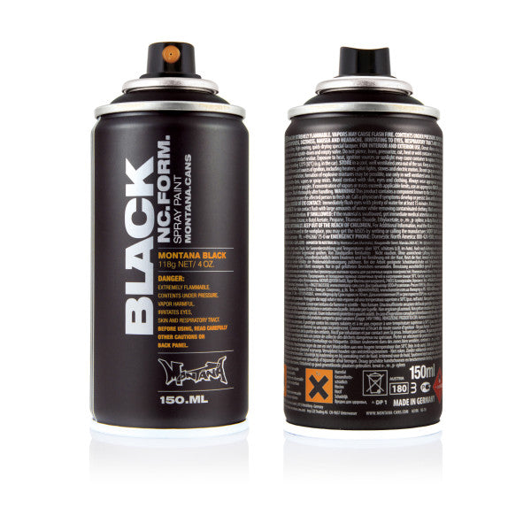 Montana BLACK High Pressure Spray Color Paint