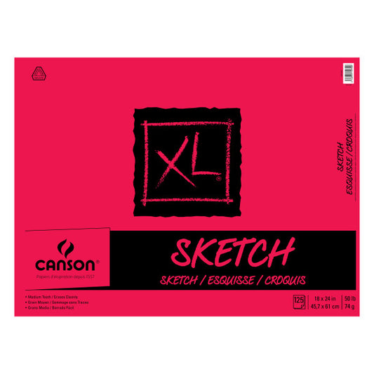 Canson XL Biggie Pad 18x24 Sketch - Odd Nodd Art Supply