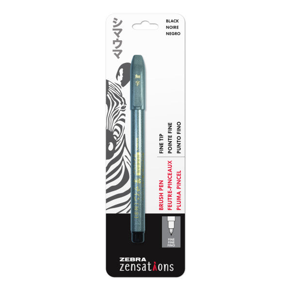 Fine Tip Zebra Zensations Brush Pens - Odd Nodd Art Supply