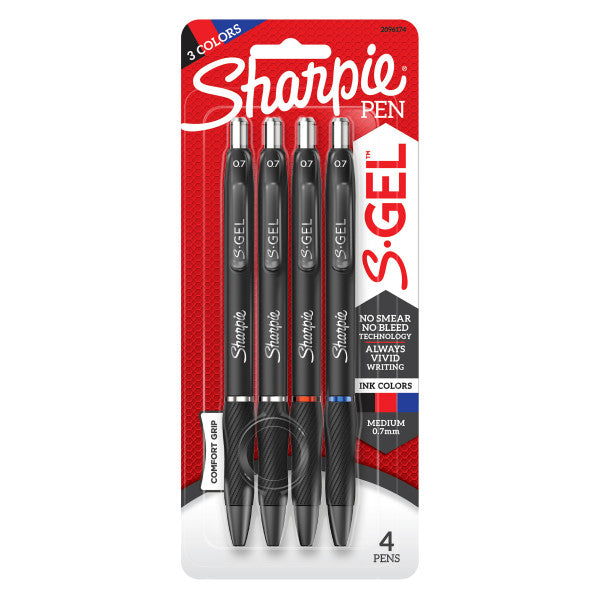 Sharpie S-Gel Pens 4 pack - Odd Nodd Art Supply