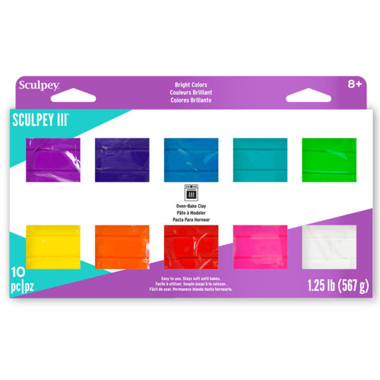 Brights Sculpey III Set - Odd Nodd Art Supply