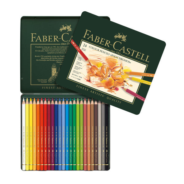24 Polychromos Artist Colored Pencil Sets - Odd Nodd Art Supply