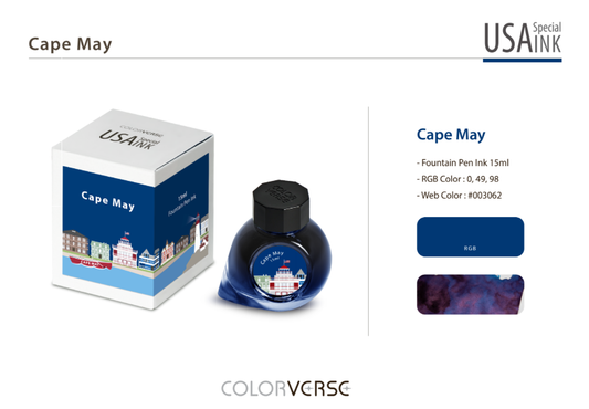 Colorverse USA Special Fountain Pen Ink - Odd Nodd Art Supply Cape May
