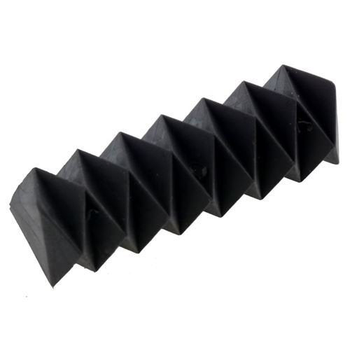 Black Polygonal Zigzag Eraser - Odd Nodd Art Supply