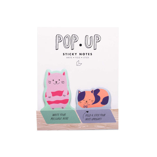 Cats Pop Up Sticky Notes - Odd Nodd Art Supply