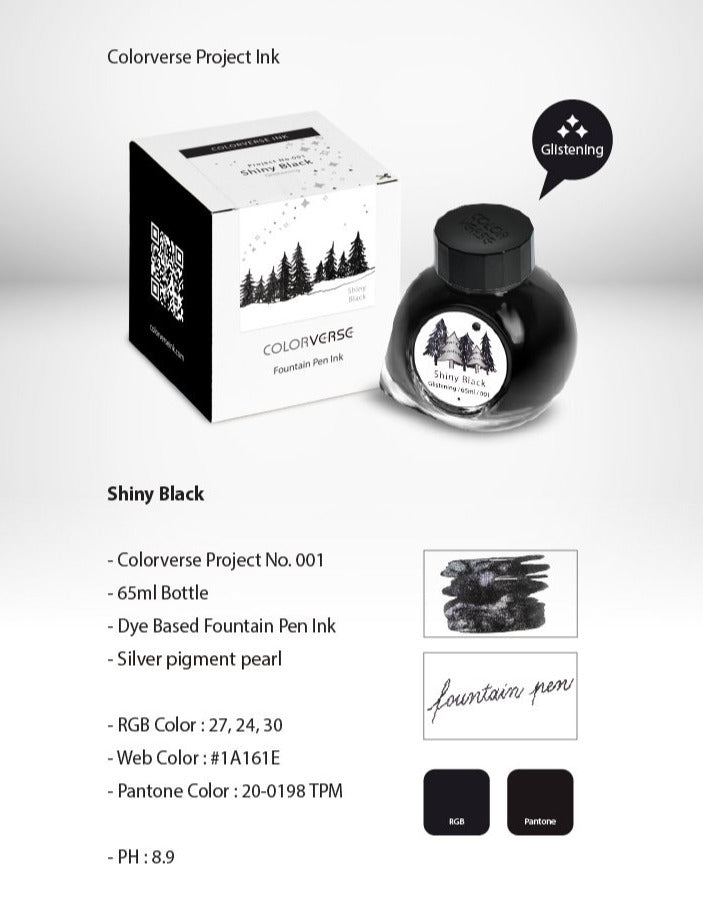 Colorverse Project Fountain Pen Ink – Odd Nodd Art Supply