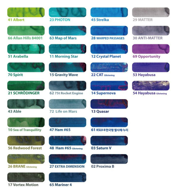 Colorverse Mini 5ml Collection Fountain Pen Inks