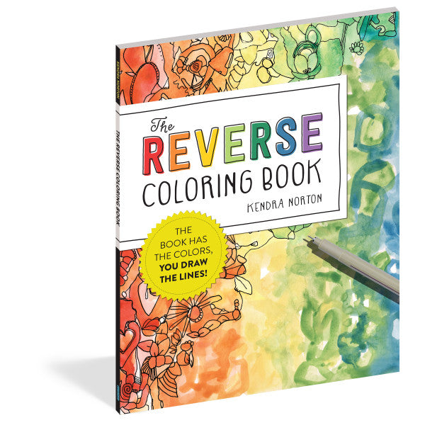 The Reverse Coloring Book - Odd Nodd Art Supply