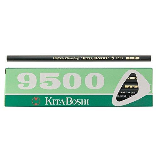 Kitaboshi 9500 HB Pencil Dozen - Odd Nodd Art Supply