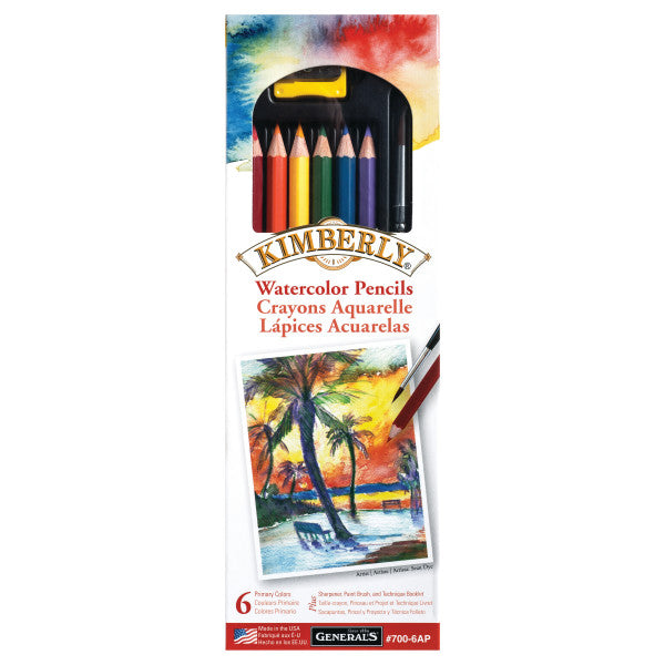 Kimberly Watercolor Pencils 6 Set - Odd Nodd Art Supply